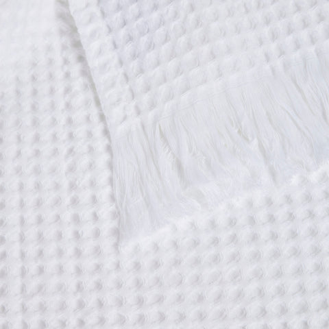 Telo arredo Copridivano in Plaid Grandecor Bellora Continuat. Stone Tinta Unita in Nido d'ape