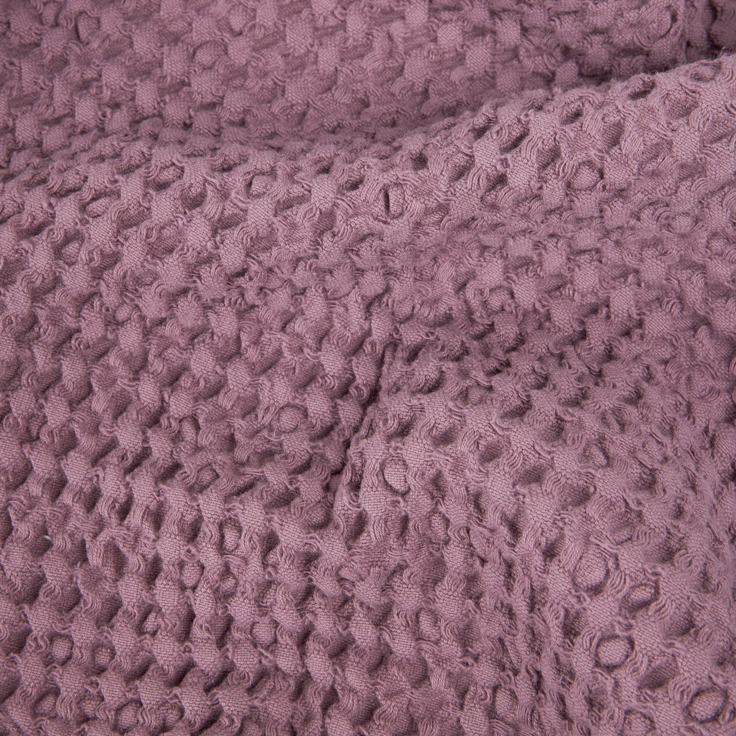 Telo arredo Copridivano in Plaid Grandecor Bellora Stone Tinta Unita in Nido d'ape