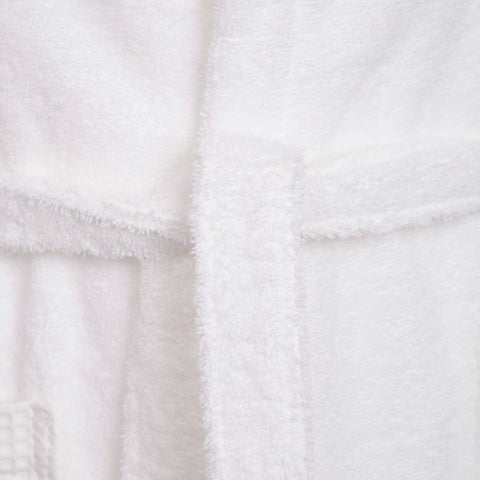 Accappatoio con Cappuccio Bellora Fiocco Tinta Unita in Spugna