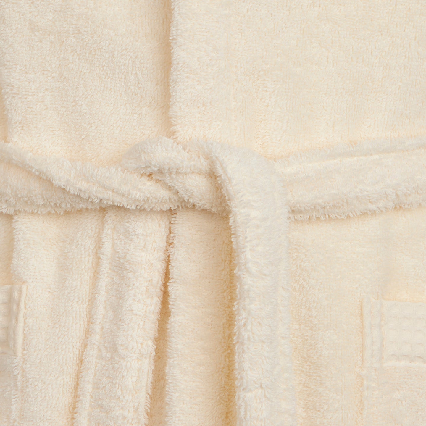 Accappatoio Scialle Bellora Continuat. Fiocco Tinta Unita in Spugna