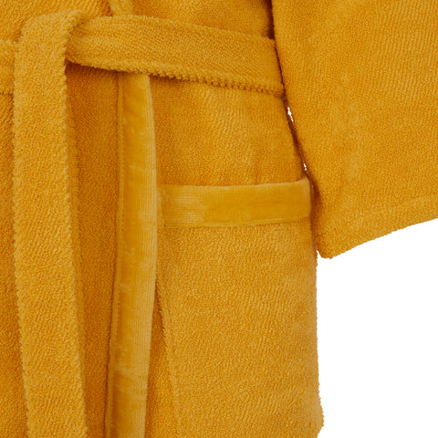 Accappatoio con Cappuccio Carrara Fyber New Fyber Tinta Unita in Cotone