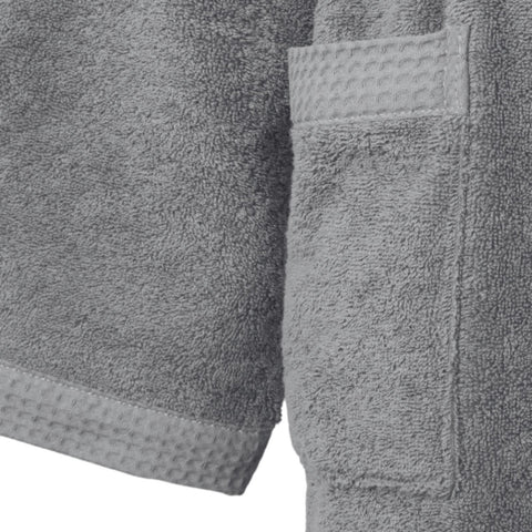 Accappatoio Scialle Bellora Continuat. Fiocco Tinta Unita in Spugna