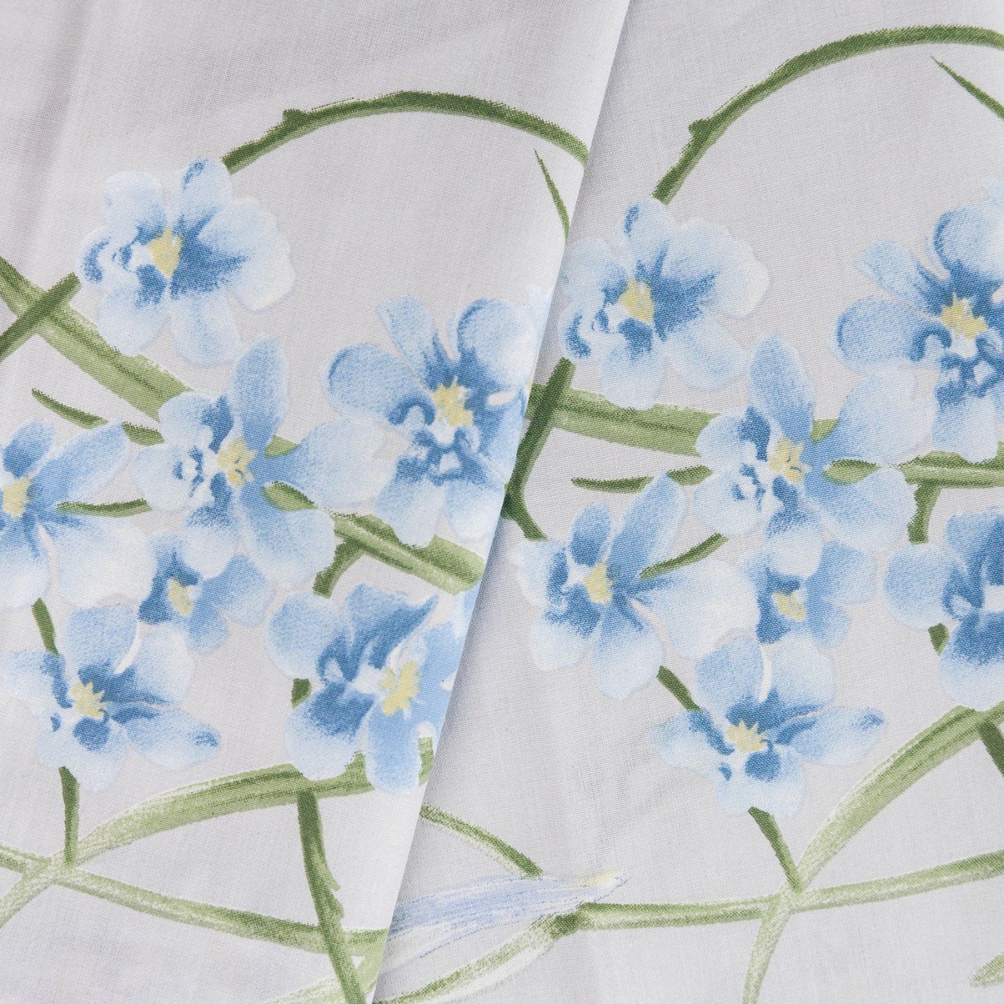 Completo Copripiumino Emporium Orchidee Floreale in Percalle