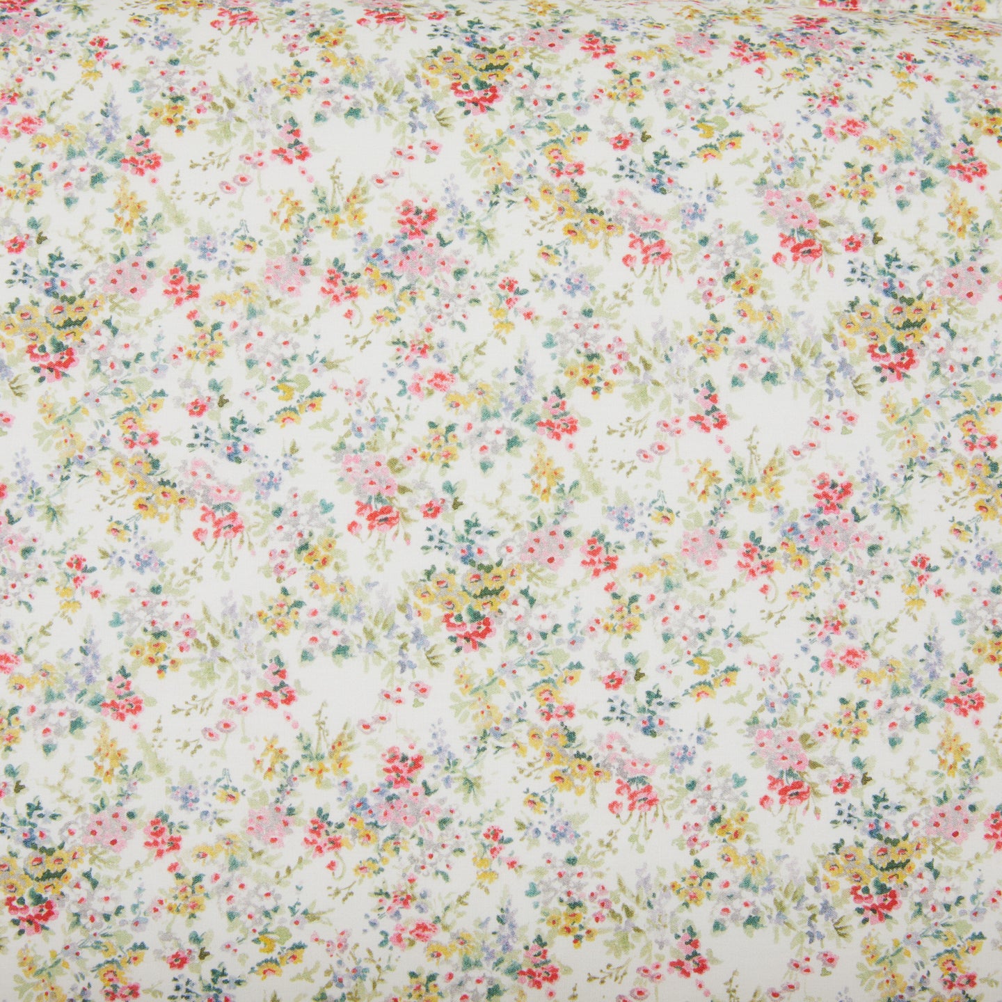 Completo Lenzuola Mirabello Luisiana Sous-bois Floreale in Percalle