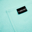 Telo Bagno Carrara Fyber Stripes Tinta Unita in Cotone