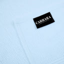 Telo Bagno Carrara Fyber Stripes Tinta Unita in Cotone