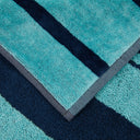 Telo mare Trussardi Logo line Moderno in Spugna