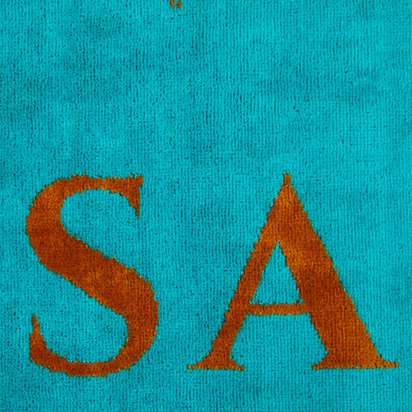 Telo mare Trussardi Brushed Moderno in Spugna