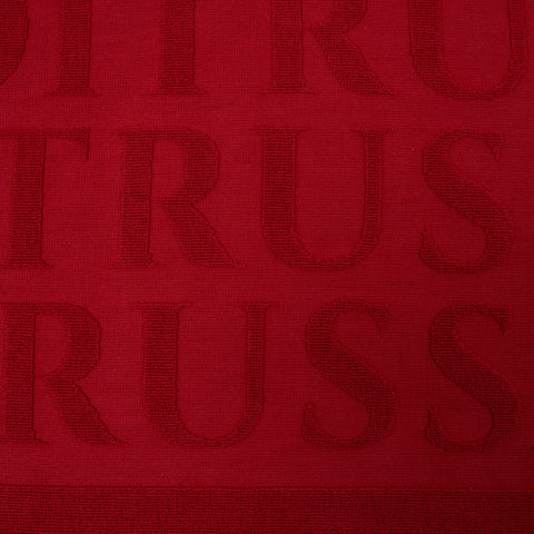 Telo mare Trussardi Surface beach Moderno in Spugna