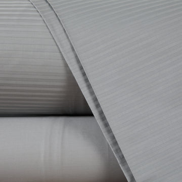 Completo Lenzuola Emporium Riga-raso Tinta Unita in Raso di cotone