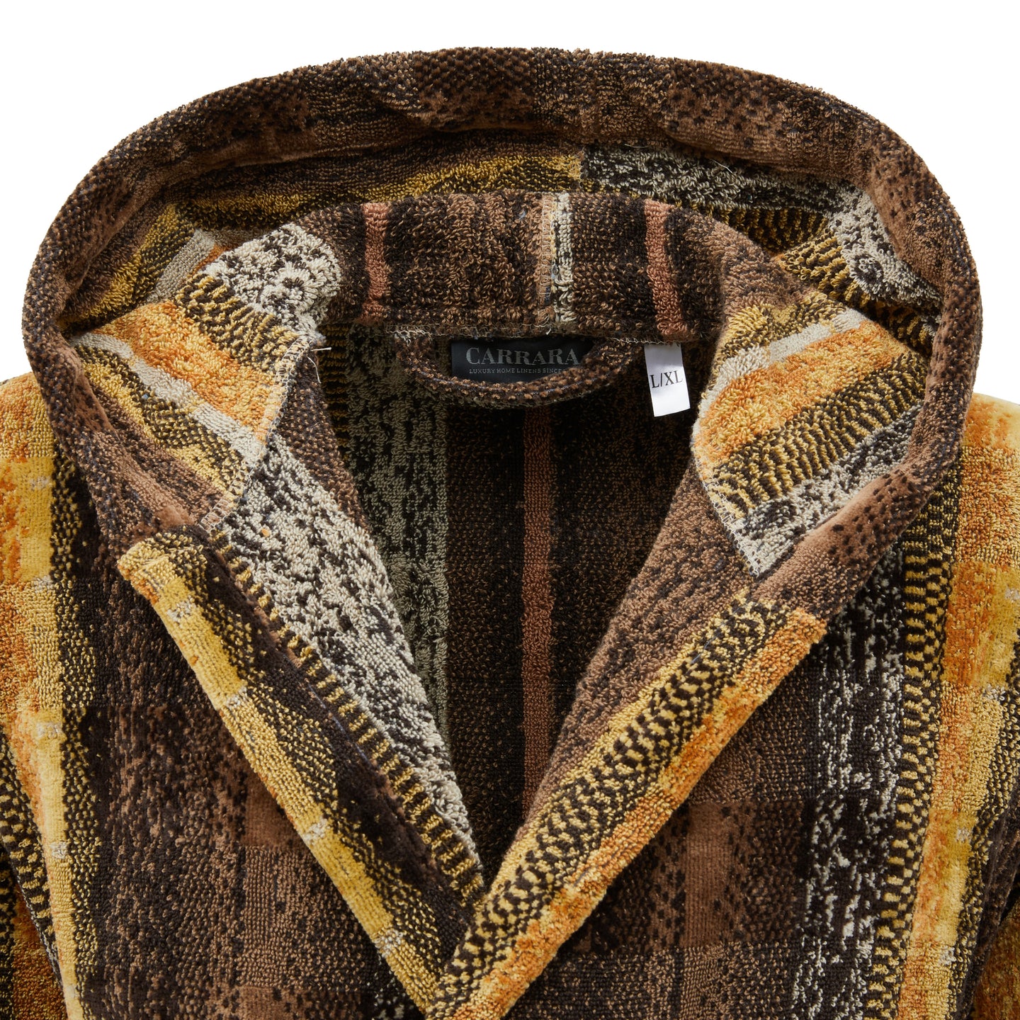 Accappatoio con Cappuccio Carrara Tandy Moderno in Spugna