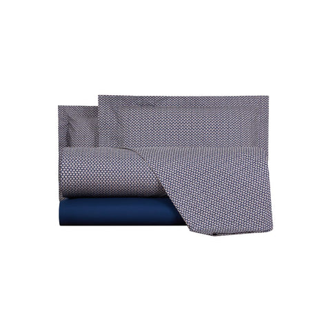 Completo Lenzuola Mirabello Paisley Winter Cottage in Percalle