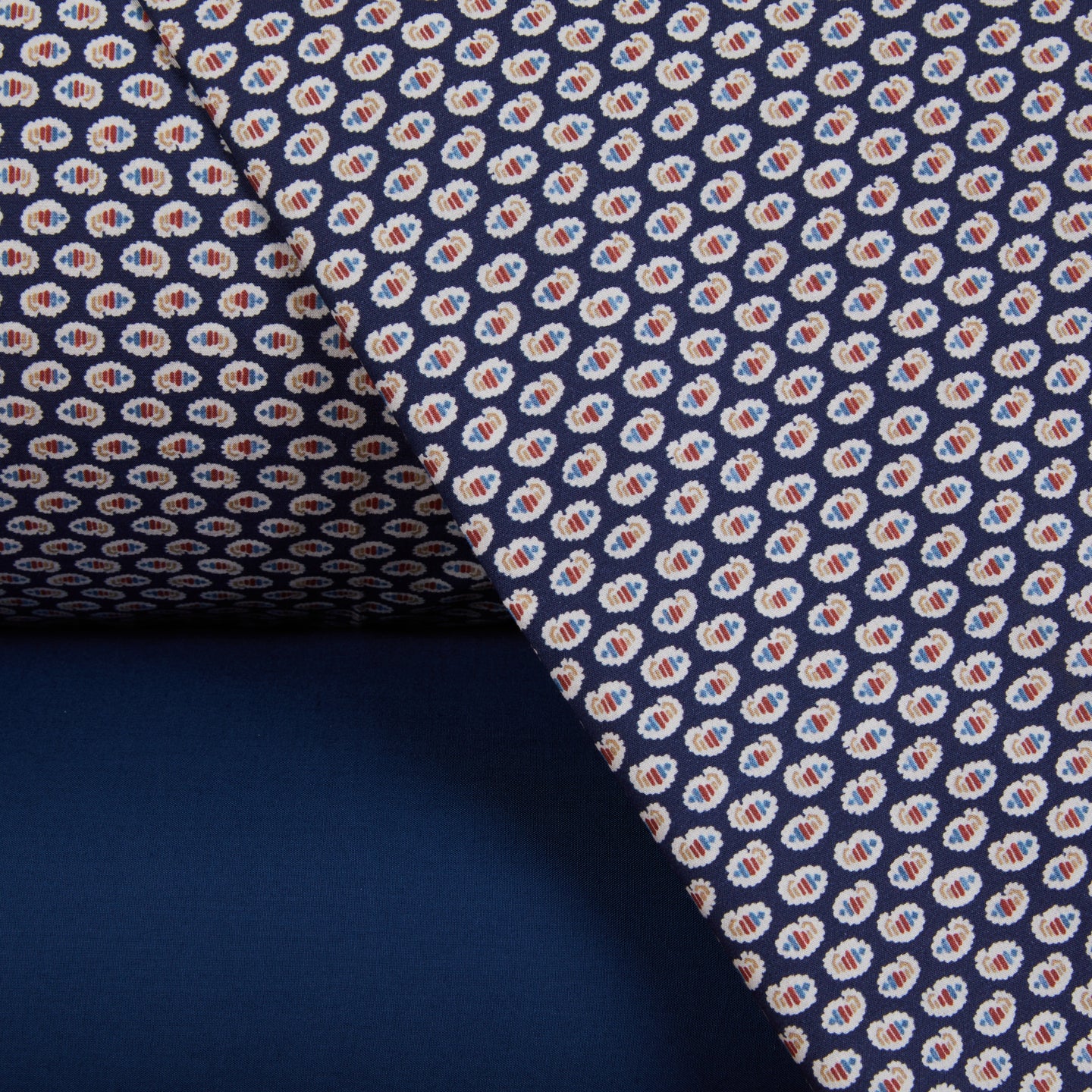 Completo Lenzuola Mirabello Paisley Winter Cottage in Percalle