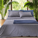 Completo Lenzuola Mirabello Paisley Winter Cottage in Percalle