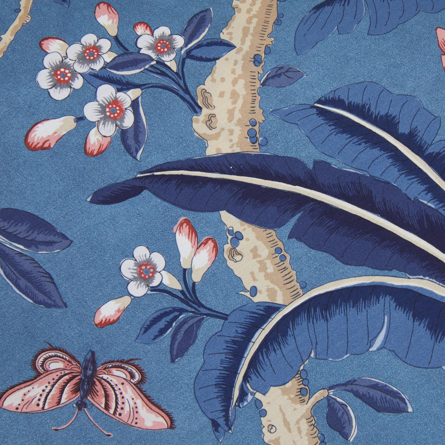 Completo Lenzuola Mirabello Paradise's bird Moderno in Percalle