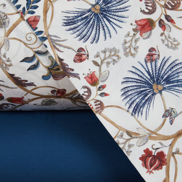 Completo Lenzuola Mirabello Oasis Moderno in Percalle