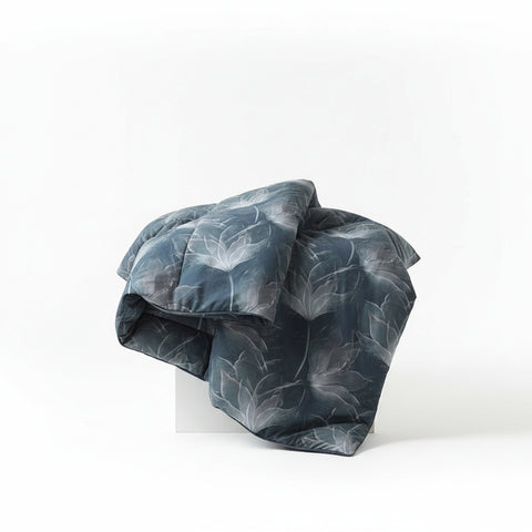 Trapunta Mirabello Abstract flower Floreale in Raso di cotone