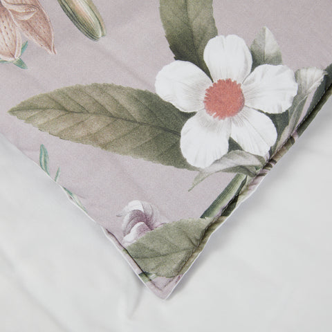 Trapunta Mirabello Winter Garden Floreale in Raso di cotone