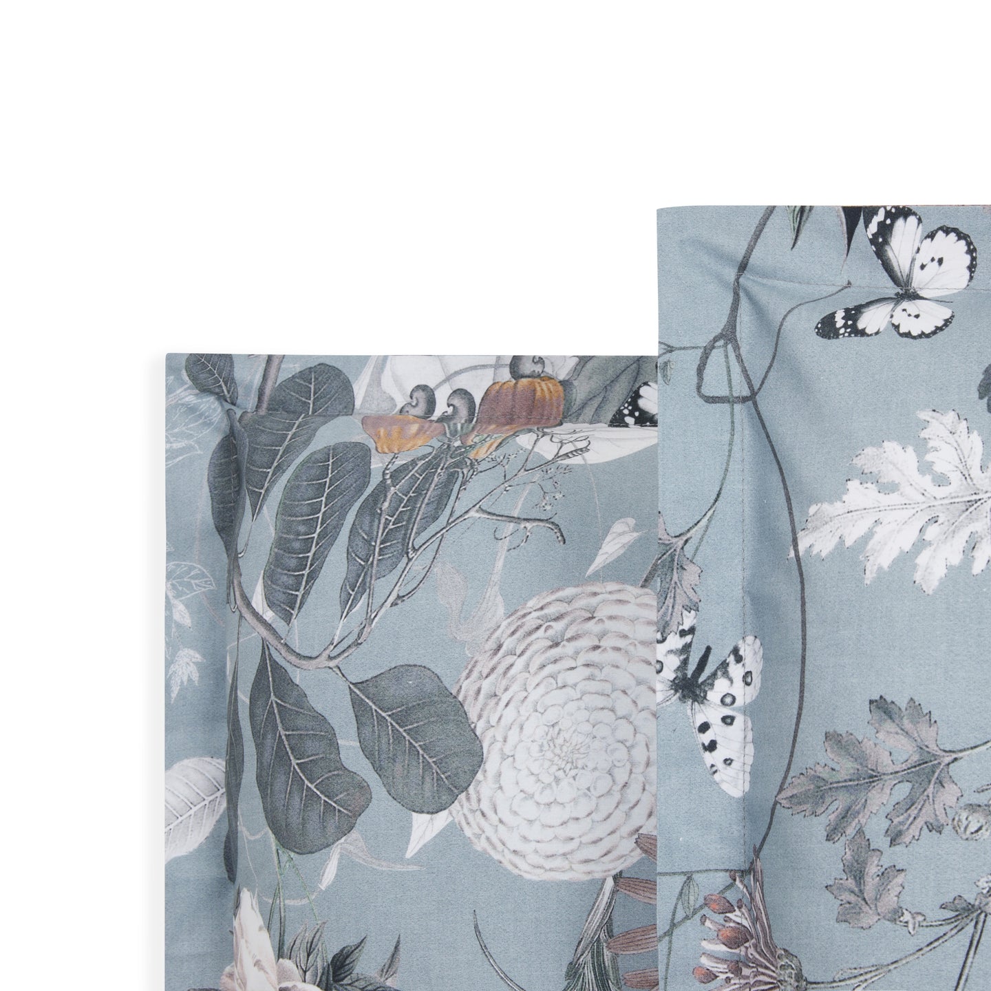 Copripiumino con federe Mirabello Forest memory Floreale in Percalle Luisiana