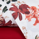 Completo Lenzuola Mirabello Wild orchid Moderno in Percalle