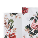 Completo Lenzuola Mirabello Wild orchid Moderno in Percalle