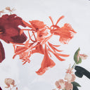 Completo Lenzuola Mirabello Wild orchid Moderno in Percalle