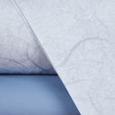 Completo Lenzuola Carrara Paper Moderno in Percalle