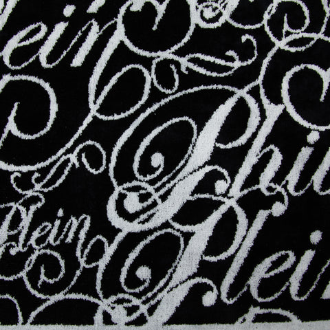 Asciugamano con Ospite Philipp Plein Script Moderno in Spugna