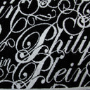 Telo Bagno Philipp Plein Script Moderno in Spugna