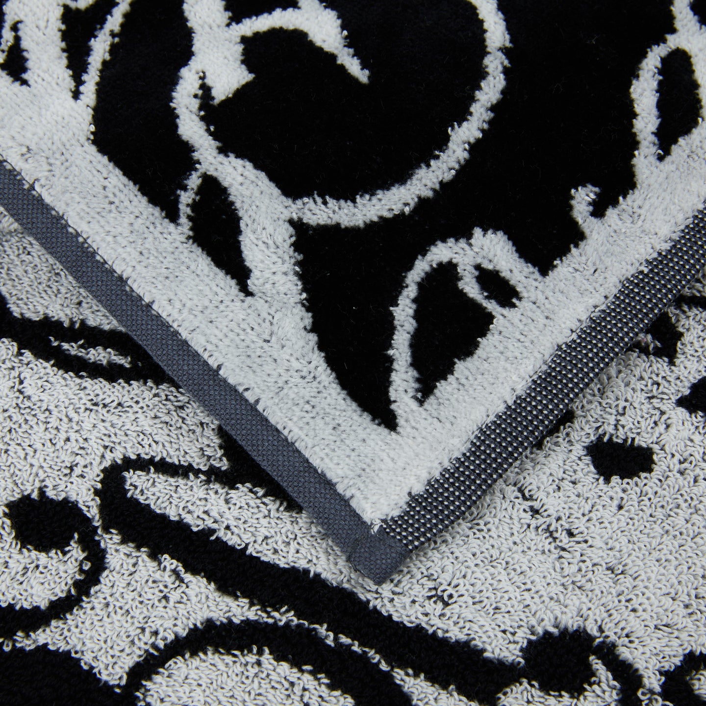 Telo Bagno Philipp Plein Script Moderno in Spugna