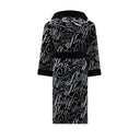 Accappatoio con Cappuccio Philipp Plein Script Moderno in Spugna