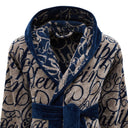 Accappatoio con Cappuccio Philipp Plein Script Moderno in Spugna