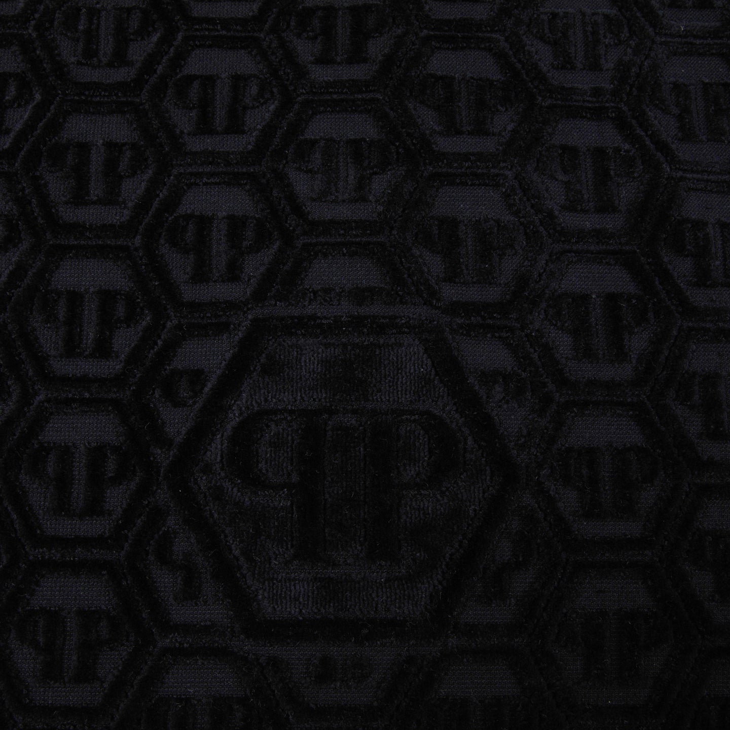 Telo Bagno Philipp Plein Hexagon Moderno in Spugna