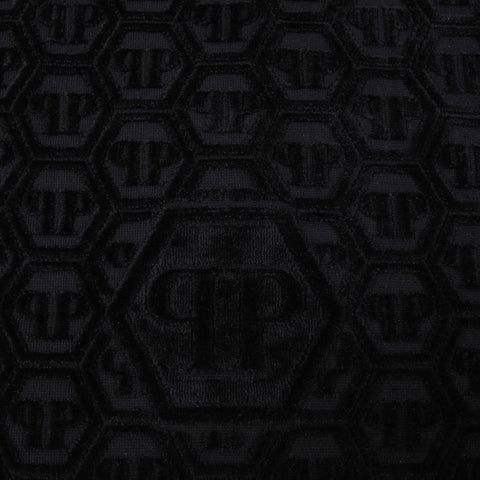 Telo Bagno Philipp Plein Hexagon Moderno in Spugna