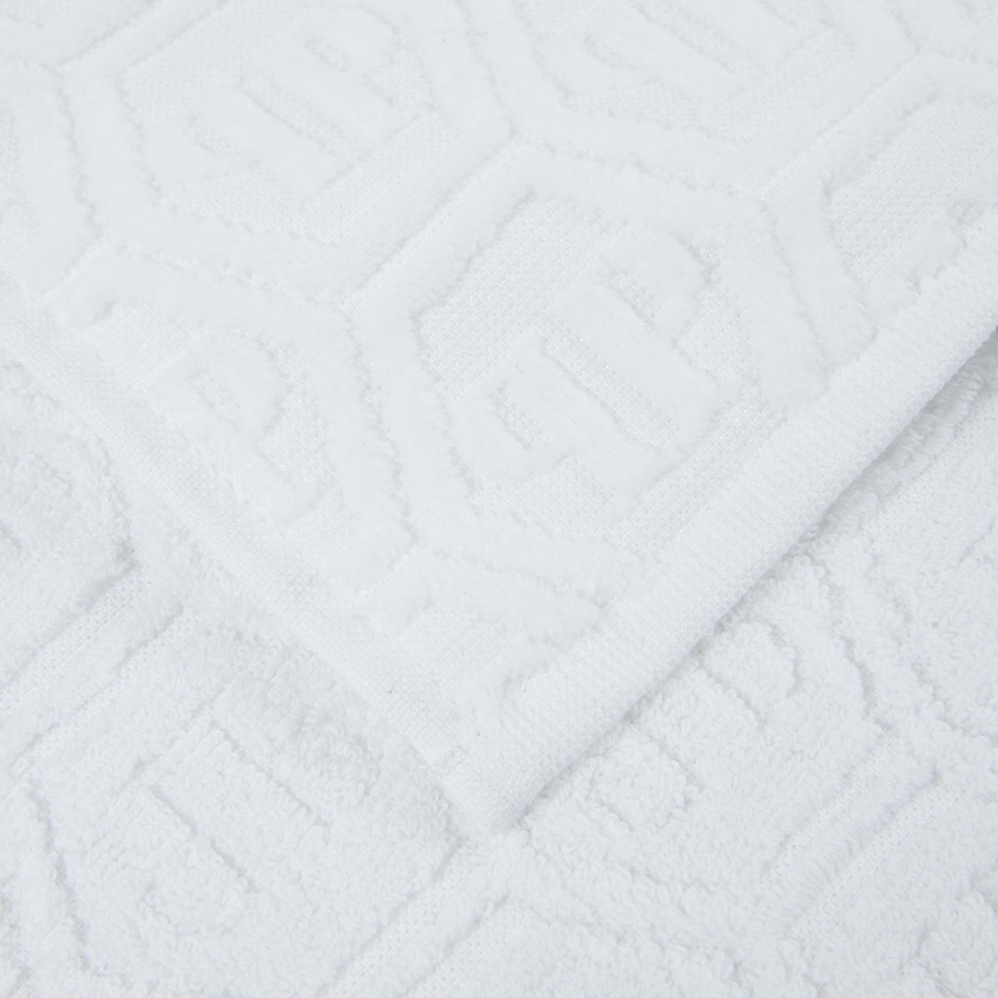 Telo Bagno Philipp Plein Hexagon Moderno in Spugna