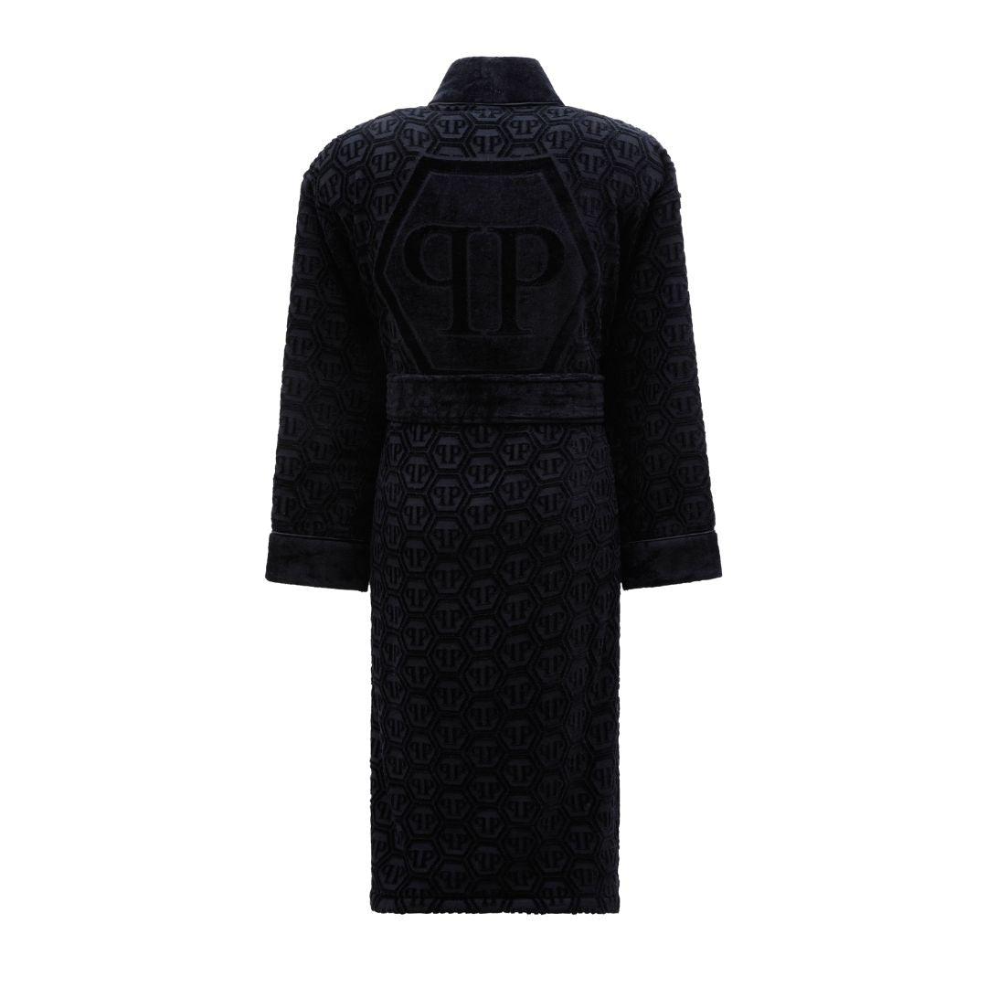 Kimono Philipp Plein Hexagon Moderno in Spugna