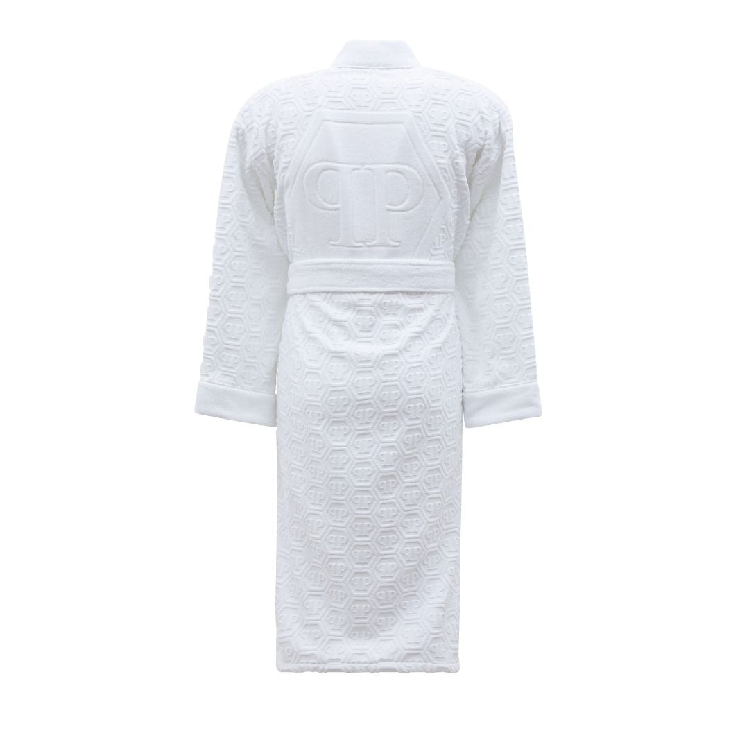 Kimono Philipp Plein Hexagon Moderno in Spugna