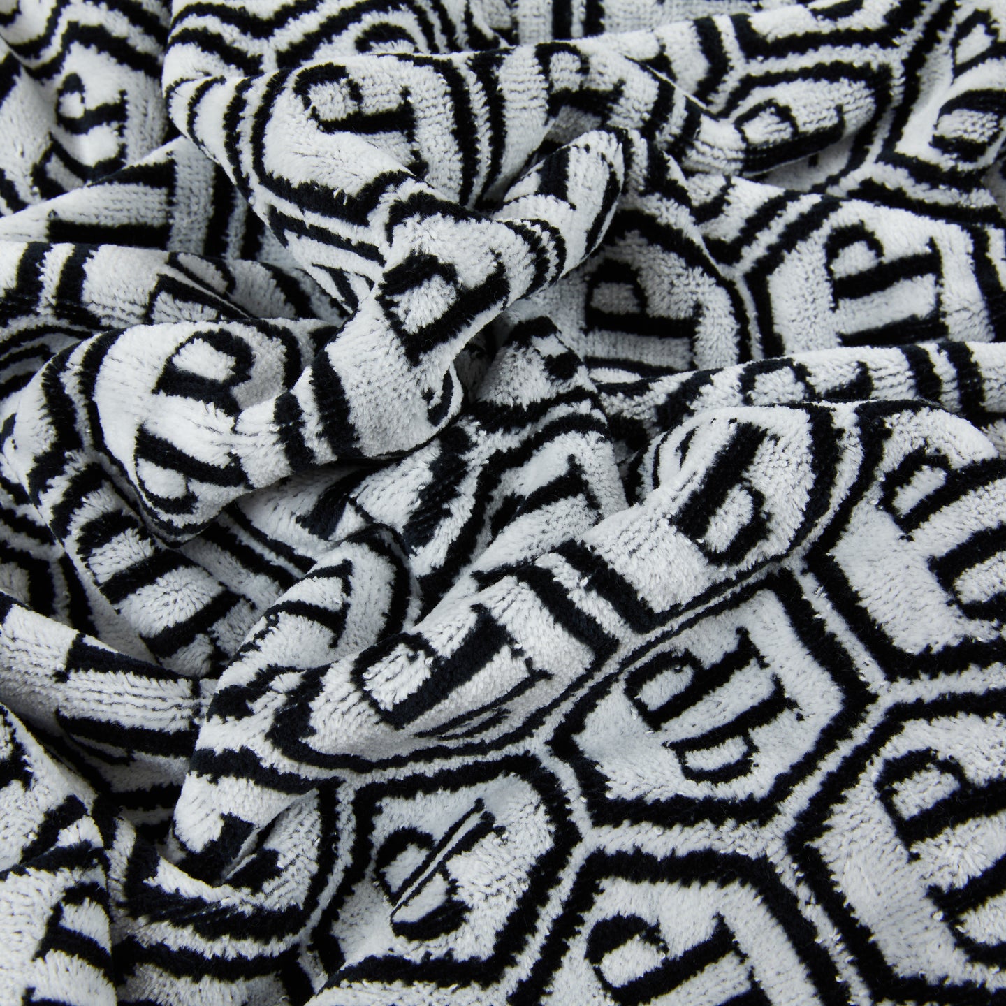 Telo Bagno Philipp Plein Pattern Moderno in Spugna