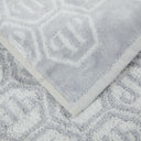 Telo Bagno Philipp Plein Pattern Moderno in Spugna