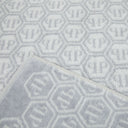 Telo Bagno Philipp Plein Pattern Moderno in Spugna