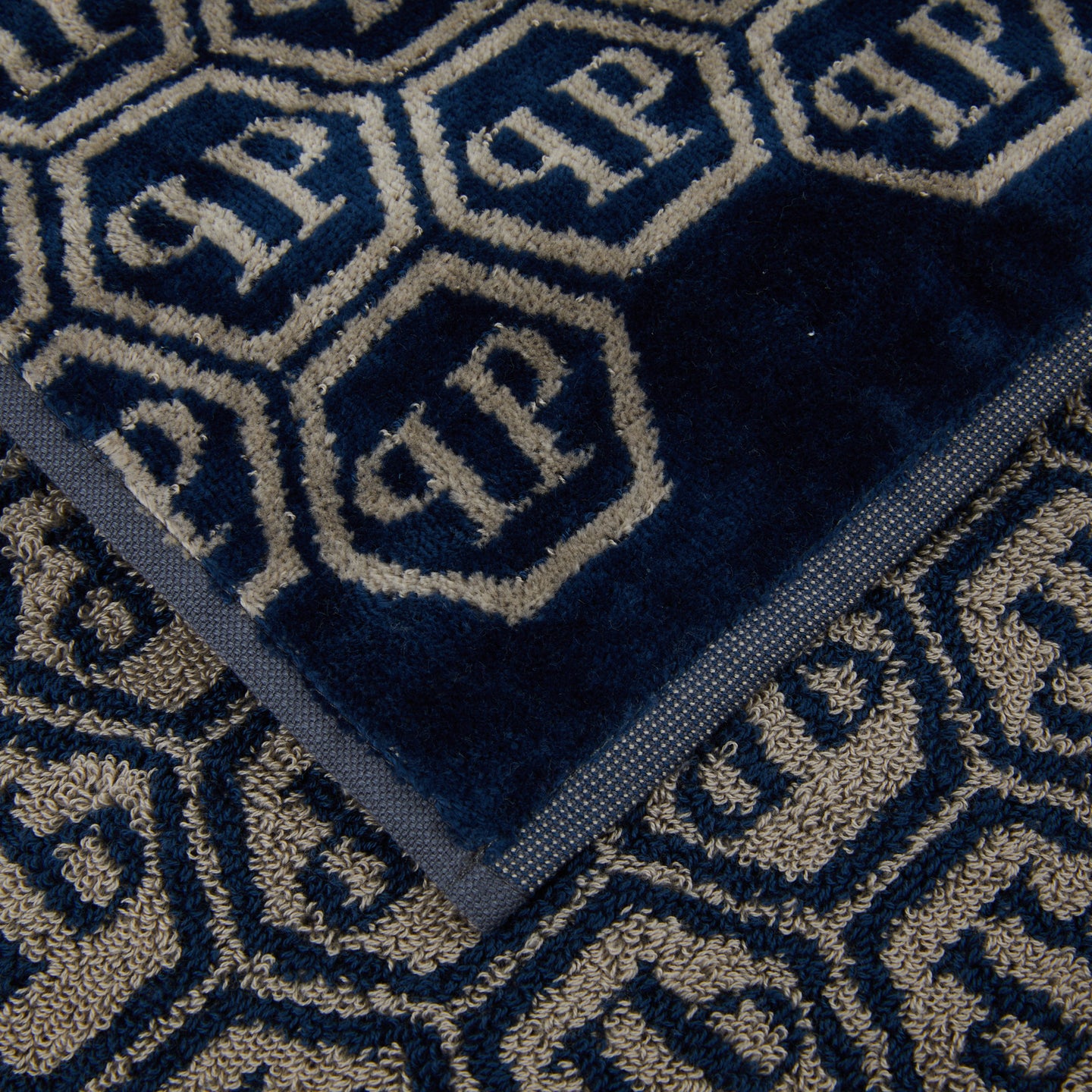 Telo Bagno Philipp Plein Pattern Moderno in Spugna