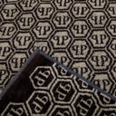 Telo Bagno Philipp Plein Pattern Moderno in Spugna