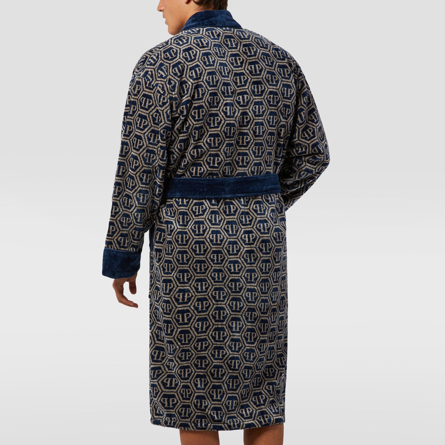 Kimono Philipp Plein Pattern Moderno in Spugna