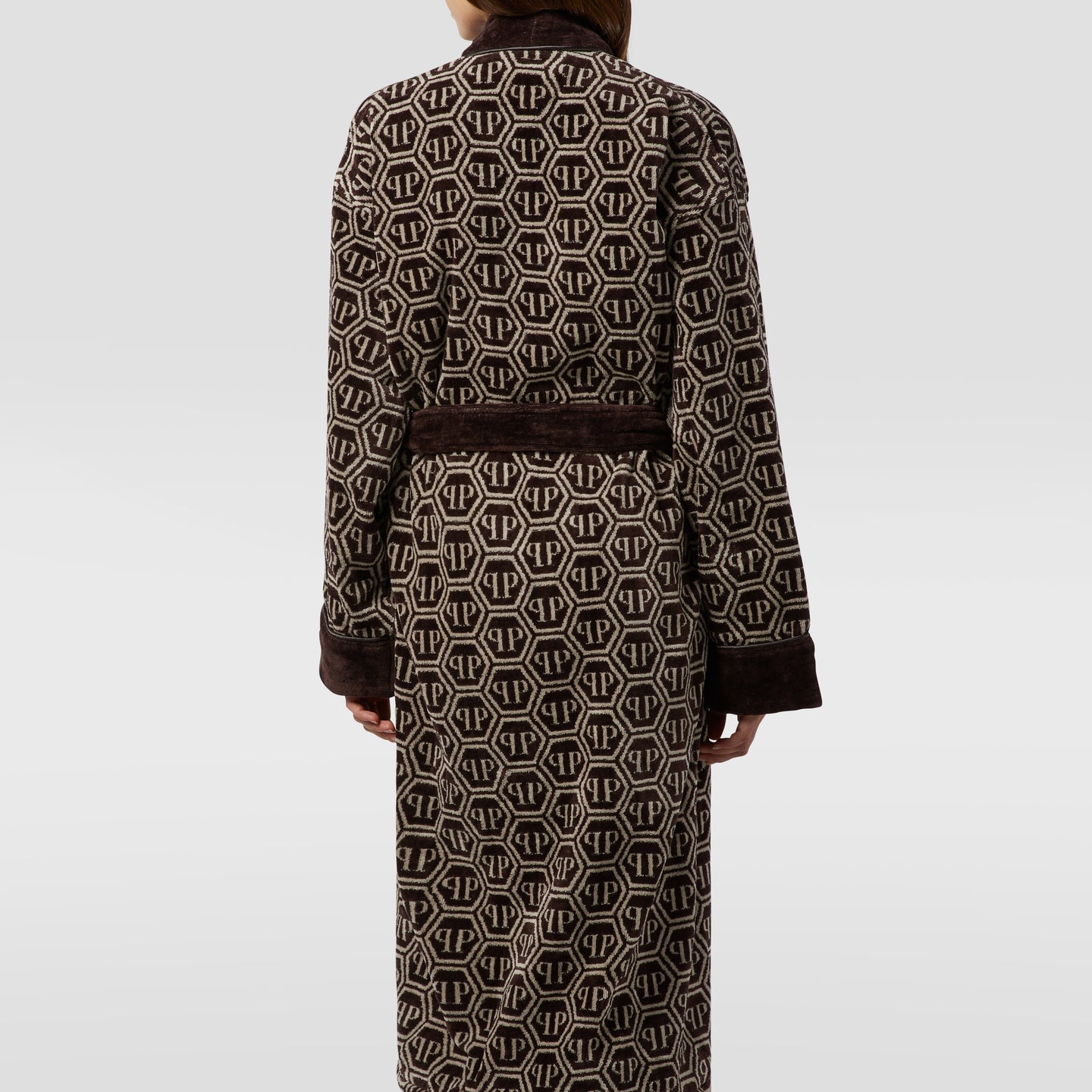 Kimono Philipp Plein Pattern Moderno in Spugna