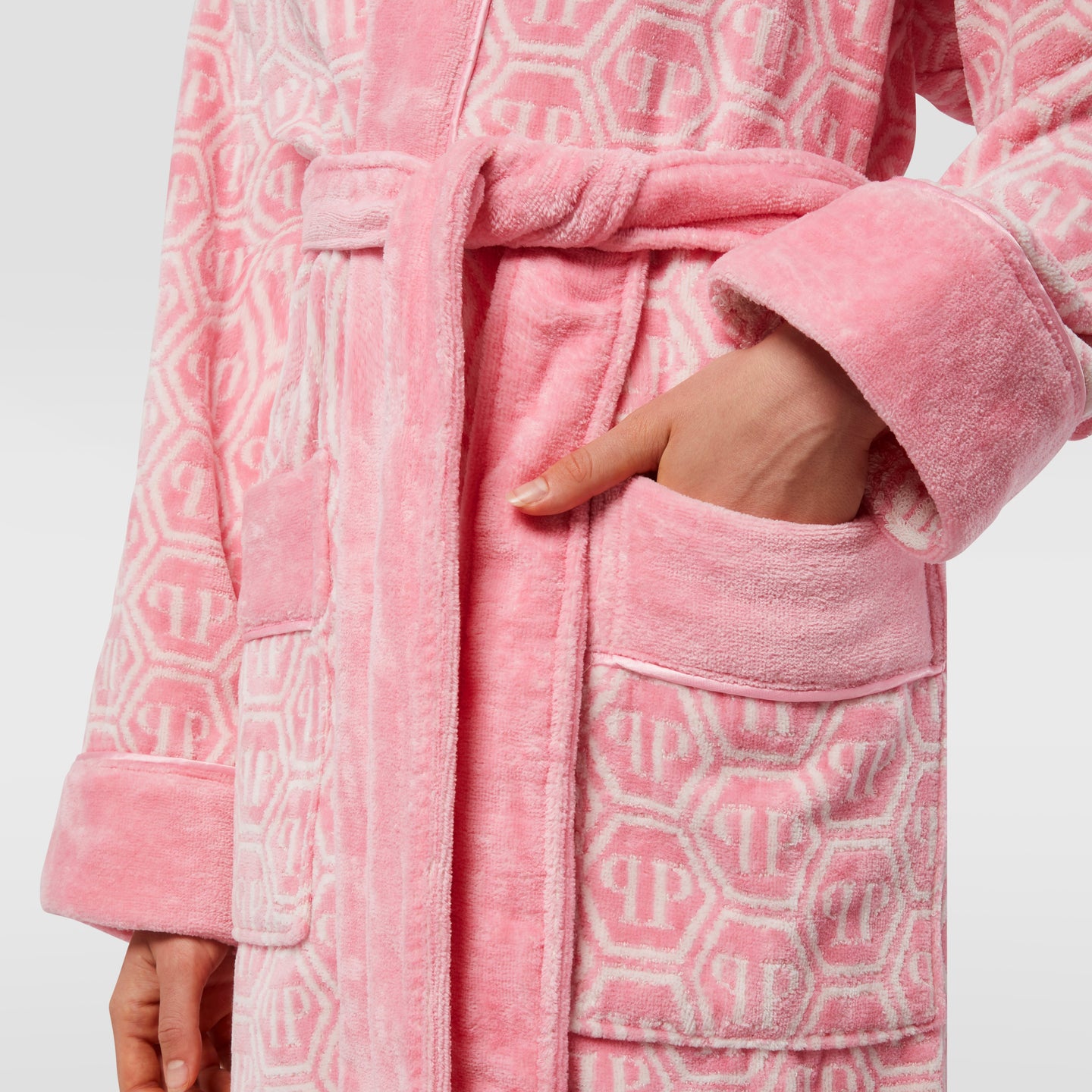 Kimono Philipp Plein Pattern Moderno in Spugna