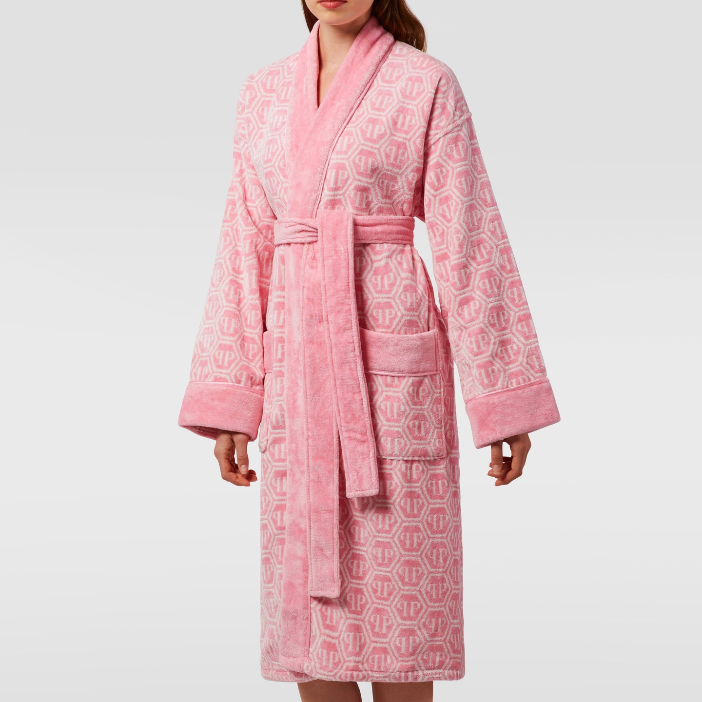 Kimono Philipp Plein Pattern Moderno in Spugna