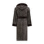 Accappatoio con Cappuccio Philipp Plein Pattern Moderno in Spugna