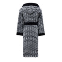 Accappatoio con Cappuccio Philipp Plein Pattern Moderno in Spugna