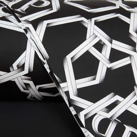 Completo Lenzuola Philipp Plein Chains Moderno in Raso di cotone