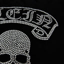 Cuscino arredo Philipp Plein Crystal skull Tinta Unita in Velluto